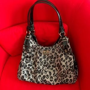Leopard purse